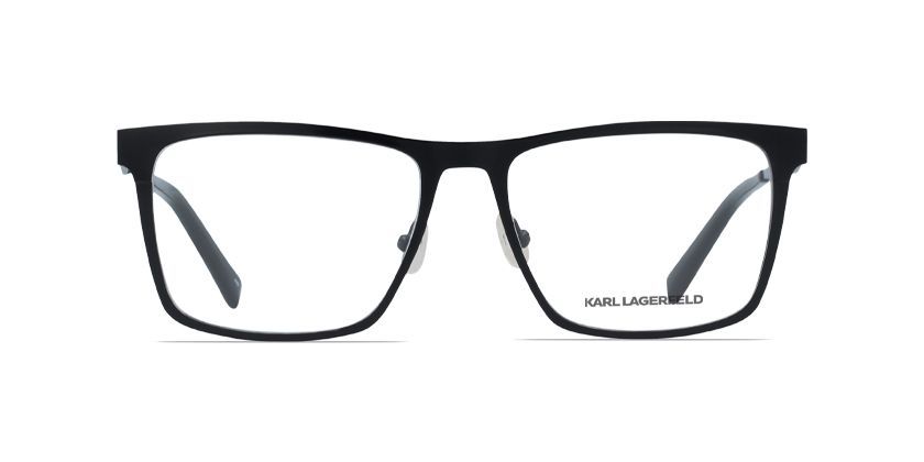 Blauwdruk stad Oh Karl Lagerfeld KL243 Square Prescription Full rim Metal Eyeglasses for Men  | Glasses Gallery