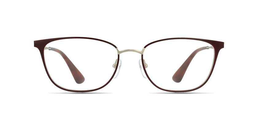 Prada VPR58SVD Square Prescription Full rim Titanium Eyeglasses for Men |  Glasses Gallery