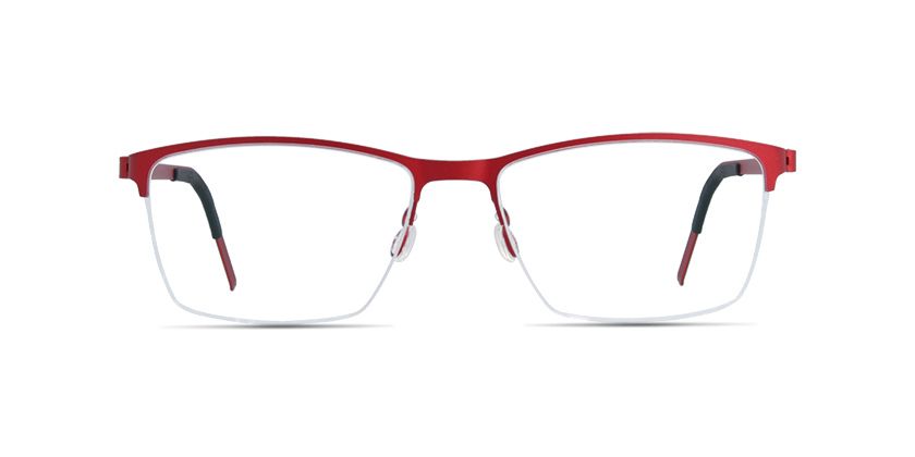 Lindberg Strip Titanium 7405 Square Prescription Half Rim Titanium Eyeglasses For Men Glasses